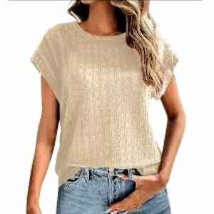 ELEMENTZ Sequin Beige Top